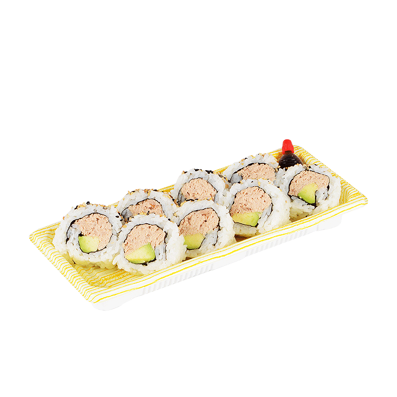 Inside Out Roll Cooked Tuna & Avocado