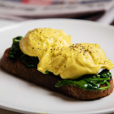 Poached Eggs Florentine